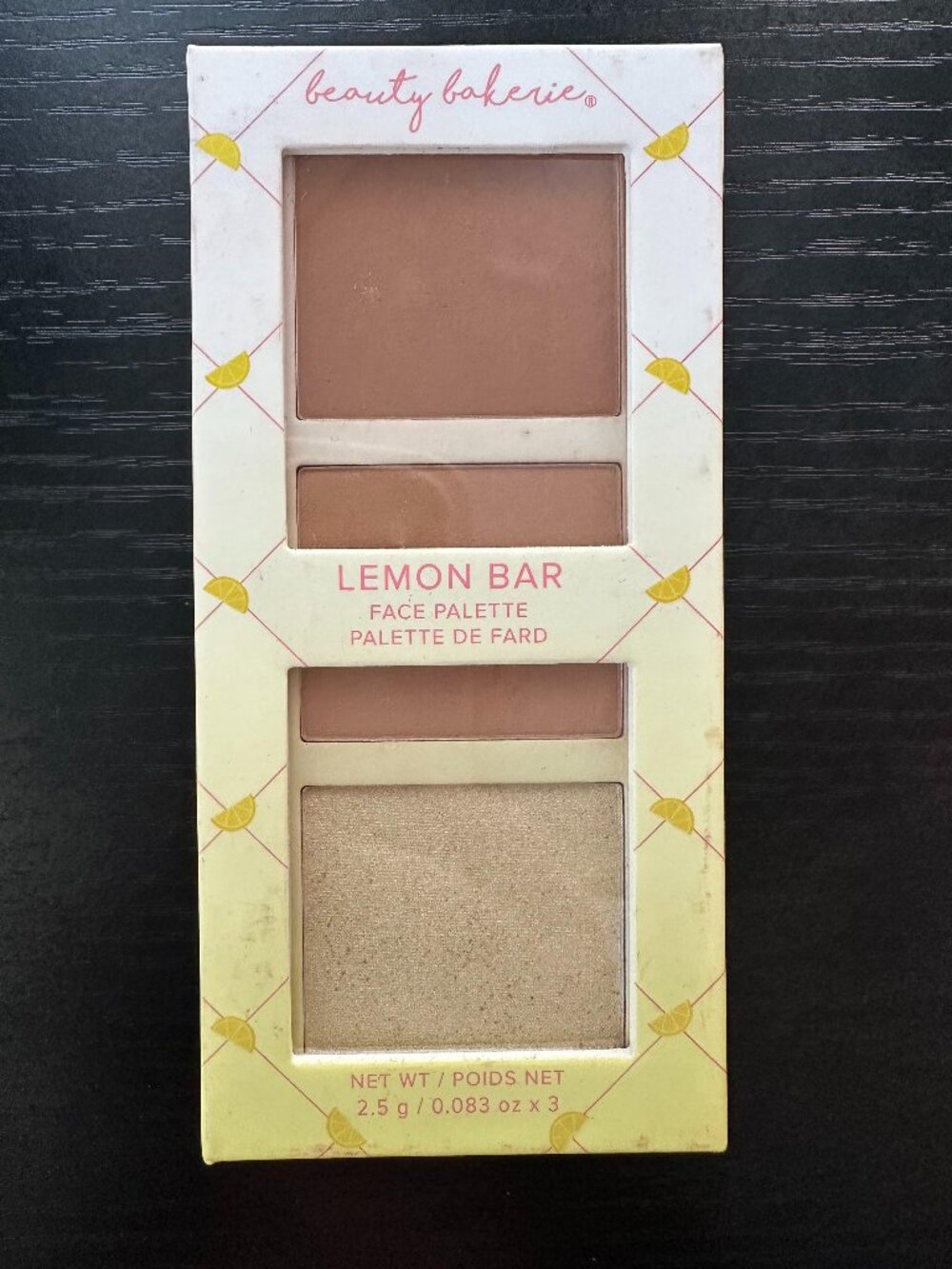 Beauty Bakerie Lemon Bar Face Palette - NIB